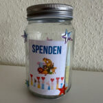 Die Finanzkomplizin, Schritt 4 Taschengeldsystem für Kinder, Sparglas Spenden